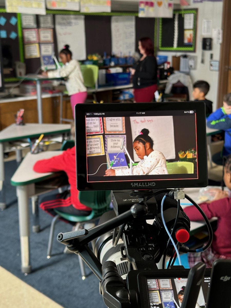 video recording in a classroom